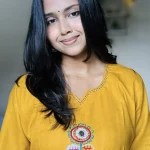 Yellow Hand Stitched Cotton Kurti