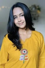 Yellow Hand Stitched Cotton Kurti